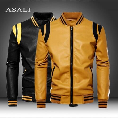 New autumn winter Motorcycle men jacket High quality brand Casual Biker Leather Jacket Male Coat Fleece Pu Overcoat US SIZE