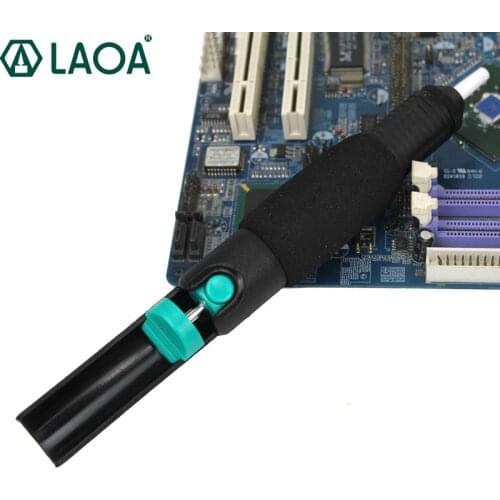 Laoa Strong Double Sealing Ring Tin Suction Machine Anti-skid Stripping Pump Tool To Remove Vacuum Soldering Iron Remover