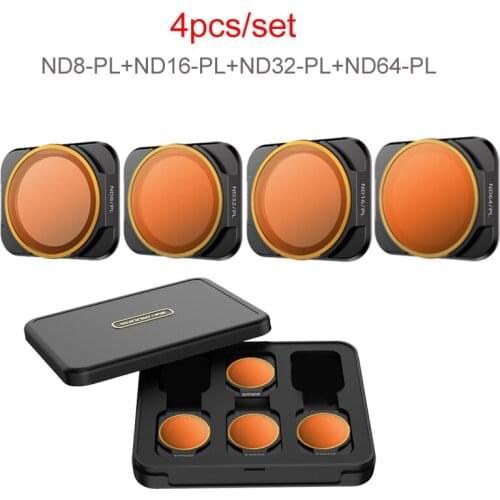 Drone Lens Filters Professional Camera Filter CPL ND/PL Kit For DJI Mavic Air 2S Drone Ultra Light Filters Drone Accessories New