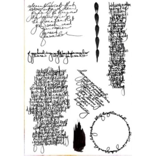 Background Clear Stamp Seal for DIY scrapbooking photo album Decorative clear stamp sheets A0791