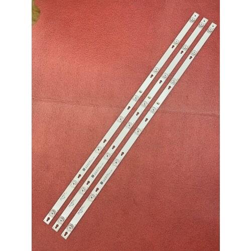 3 PCS LED Backlight Strip for TOT_43D2900_3X8 Thomson 43UC6306 43UC6406 43U67EBC OEM46LB06 TCL 43S303 43S305TABA 43DP608 D43A810