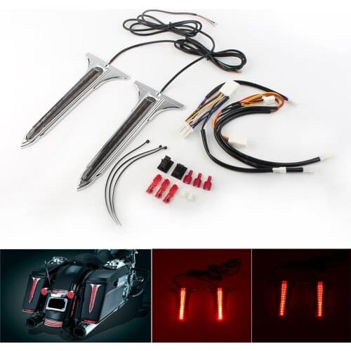 LED Rear Saddlebag Accents Light For Harley Touring Road King 1993-2002 2003 2004 2005 2006 2007 2008 2009 2010 2011 2012 2013
