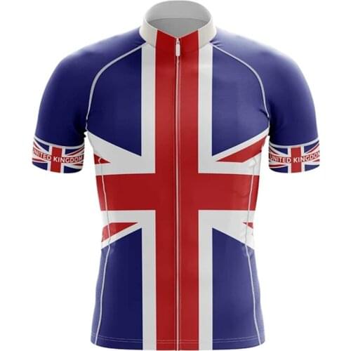 United Kingdom Laser Cut Camiseta Mallot Cyclisme Homme Masculino Uniforme Maillot Ciclismo Hombre Verano Camisa Ciclismo