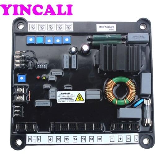 Good Quality AVR Automatic Voltage Regulator M40FA640A suitable for 3 phase Synchronous Generators