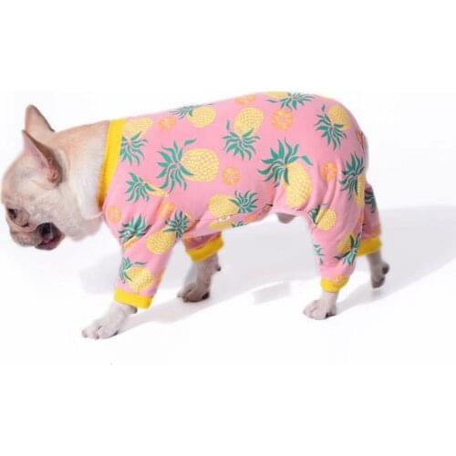 Dog Jumpsuit Pajamas Overalls Stretch Dog Clothes Puppy Costume Shirt Small Dog Clothing Pug French Bulldog Clothes Dropshipping