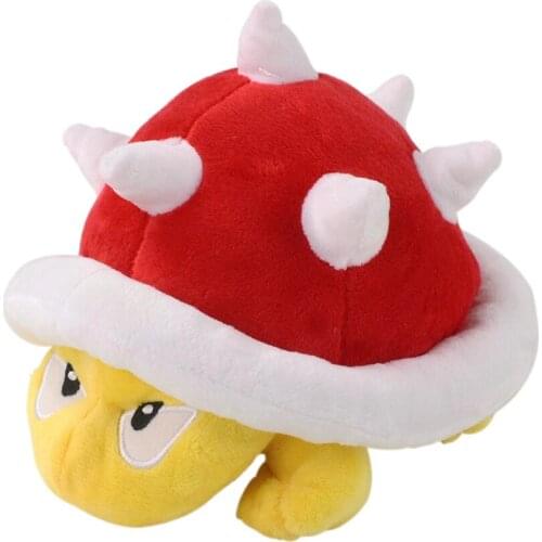 1Pcs 16CM New Cute Classical Game Super Mario Spiny Tortoise Plush Stuffed Toys For Children Gifts