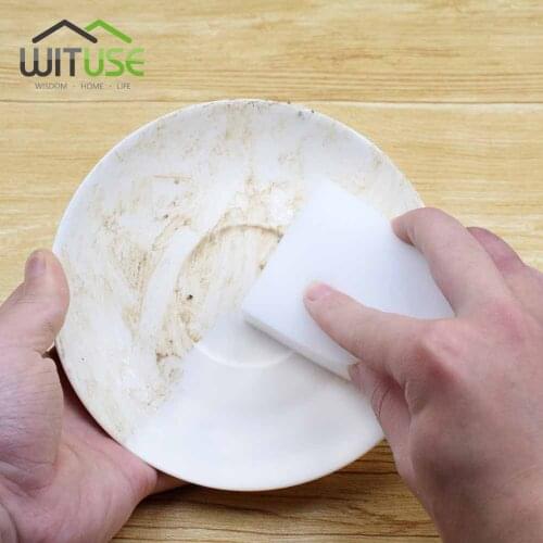 50/100/200PCS Kitchen Clean Magic Sponge Eraser Kitchen Clean Household Accessory Dish Washing Sponge Nano Eraser Pad 10*6*2CM