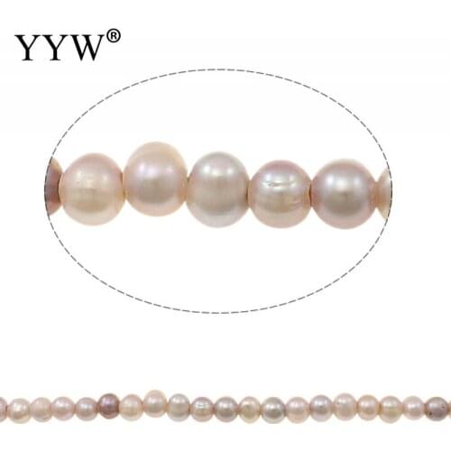 Natural Purple 10-11mm Natural Pearl Beads Potato Freshwater Pearl Beads for Make Jewelry DIY Bracelet Necklace Accessories