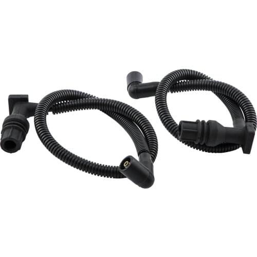 4012888 & 4012889 Ignition Coil Spark Plug Cap &Wire For Polaris Ranger RZR 800 2Pcs Low Ohm Performance Plug Wire Set