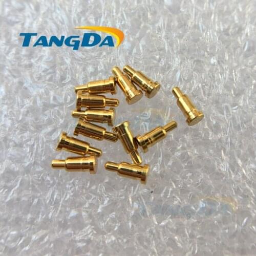 Tangda D 2*4.5 mm pogo pin connector H4.5MM gold-plated antenna thimble Free Shipping A