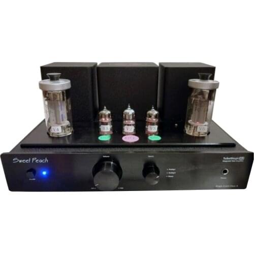 XiangSheng Sweet Peach SP-FU50 Tube Amplifier HIFI EXQUIS FU50 Signal-ended MM Phono Stage Headphone output SPFU50