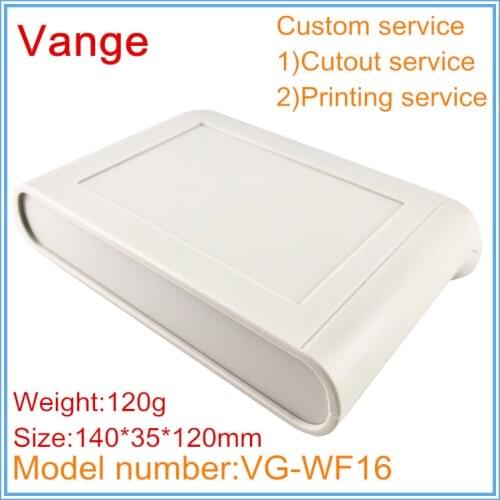 1pcs/lot desktop network electric junction box 140*35*120mm ABS plastic instrumentation chassis for wireless router device