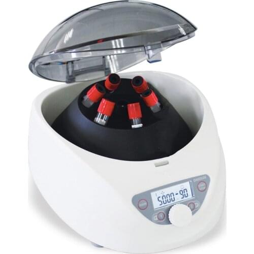 DM0506 Lab Low Speed Centrifuge With Fixed Angle Rotor Widely Used For Blood Or Urine Separation