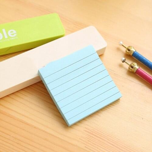 Soild Color Memo Pad Diy Kawaii Stationery School Stationery Set Office Supplies Notepad Cute Sticky Notes Drop Shipping