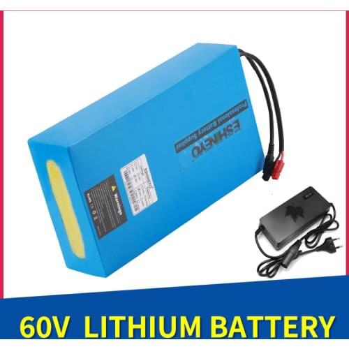 Free TAX 60V Ebike Battery PACK 60Volt 10Ah 15Ah 20Ah 18650 Lithium ion Battery For Electric Bicycle Scooter Motorcycle Citycoco