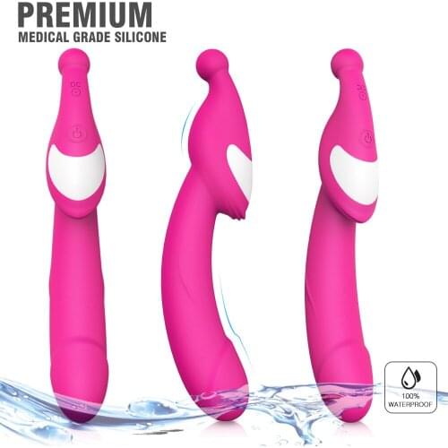 9 Modes Real Dildo Vibrator Soft Female Vagina Clitoris Stimulator Massager Masturbator Sex Products for Adults Women SHD-S096