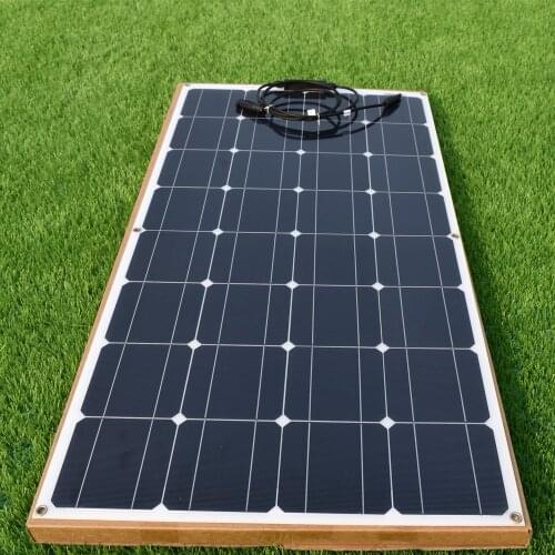 Solar Panel 12V 100W 200W 300W 400W PET Layer Flexible Solar Panel Monocrystalline Solar Cell For Battery Charge 1000W Home Kits