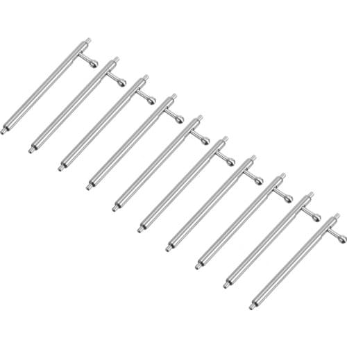 10Pcs 23mm x 1.5mm Quick Release Spring Bar Watch Band Pins Replacement Accessories For Fitbit Versa Watchmakers Jewelers