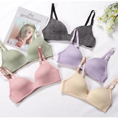 2021Women Bra Panties Set Push Up Sports Bra Set Sexy G-String Seamless Active Bra Thong Lingerie Set Fitness Crop Top Underwear