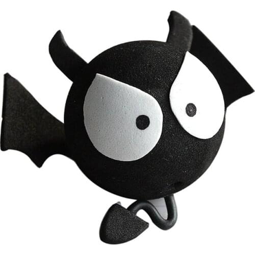 Antenna Balls Lovely Black Big Eyes BAT Decorative Car Antenna Topper Balls