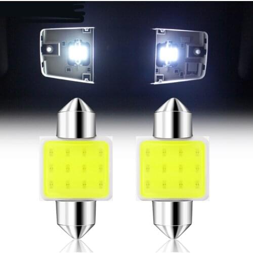 2x C10W C5W LED COB Festoon Car Bulb for Suzuki swift sport SX4 Grand Vitara liana