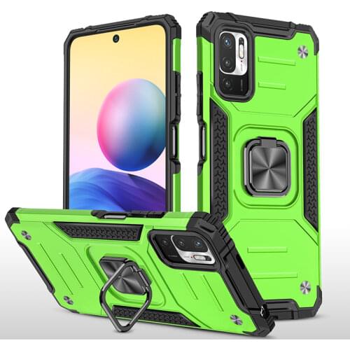 Cover Case for POCO M3 Pro Luxury Armor Military Shock Proof Bumper Defender Car Holder Magnet Case for Xiaomi POCO M3 Pro 5G