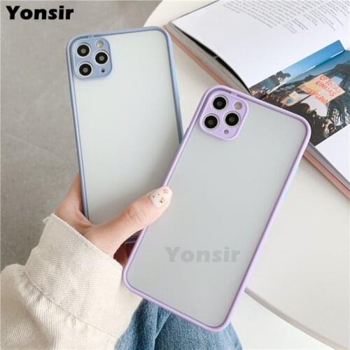 Phone Case For Samsung Galaxy S21 S20 Fan Edition Ultra S10e S8 S9 S10 Plus Cover Skin Feel Shockproof Translucence Cases