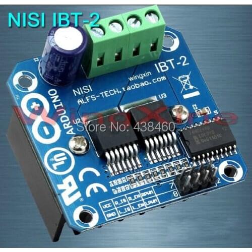Double BTS7960B 43A Motor Driver High-power module/smart car driver