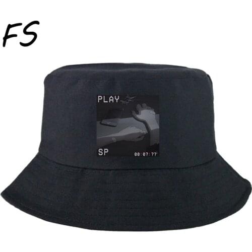 Sad Retro Japan Anime Crying Eyes Vaporwave bucket hats women Panama Hat Men Summer Bucket Cap Hip Hop Hat uinisex Fisherman Hat
