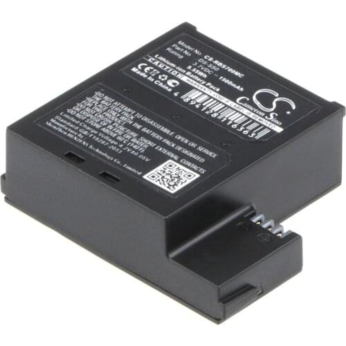 Cameron Sino Camera Replacement Li-ion Battery 1500mAh For VCC-A034-SB DJI MUVI K1, MUVI K2, VC Free Tools