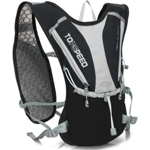 LOCAL LION 5L Marathon Hydration Backpack Rucksack Bag Vest Harness For 1.5L Water Bladder Hiking Camping Cycling Running