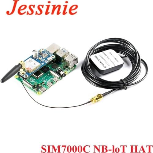 SIM7000C Module Raspberry Pi NB-IoT/eMTC/EDGE/GPRS/GNSS/GPS HAT 4G Expansion Development Board For Arduino STM32