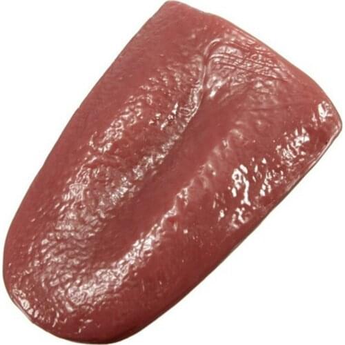 2021 New Magic Tricks Horror Funny False Simulation Tongue Decompression Toy Halloween Prank Children Kids Magic Toy Magic Props