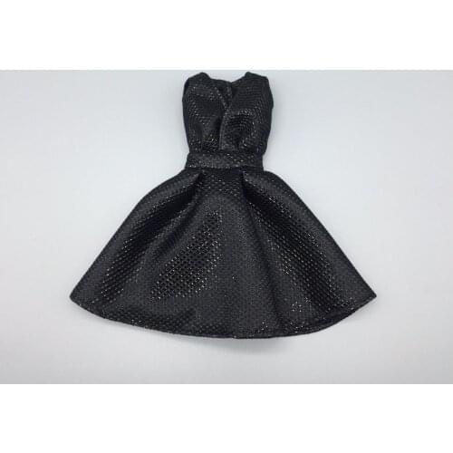 30cm Doll Dress Evening dress black dress multi color for licca For Barbie Doll Accessories Baby Toys Best Girl' Gift