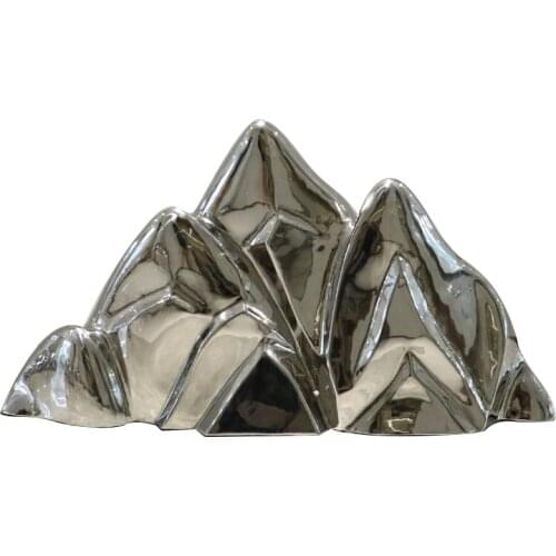 Sales Office outdoor lawn pool stainless steel rockery decoration hotel villa courtyard landing large sculpture technology