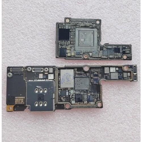 Single Dual SIM Version For iPhone XS MAX XSM XSMAX 64GB iCloud Locked Board, CNC Mainboard Drilled CPU Baseband Motherboard