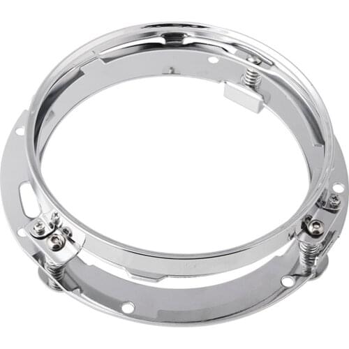 High Performance 7 inches LED Headlight Ring Mount Bracket for Harley Motorcycle Trim
