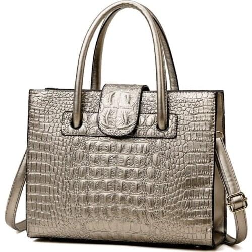 2021 New Arrival Fashion Alligator Women Handbags Leather Ladies Shoulder Bags Female Girl Brand Luxury Crossbody Bag