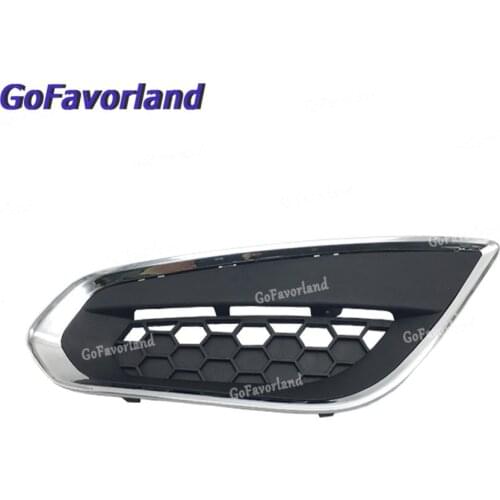 1Pcs Front Left Or Right Bumper Grille Fog Light Chrome Cover 31323411 31323412 For Volvo S60 2010 2011 2013 2013