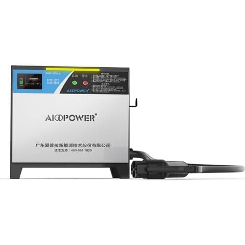 Aipower Three Phase 9.6kw 200A REMA Fast Lithium Smart Car Battery Charger 48v For Sale