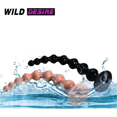 36cm long anal beads anal butt plug anal balls sex toys for woman men anus dilator massager erotic intimate sex products shop