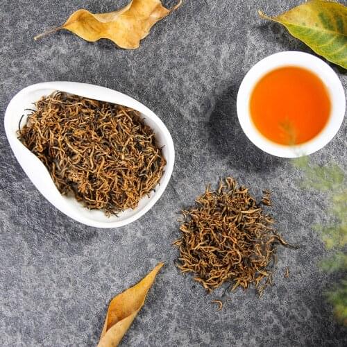 Chinese Tea Early Spring Jin Junmei 250g Authentic Wuyishan Black-Tea Honey Fragrance Type Tea For Stomach-nourishing Tea