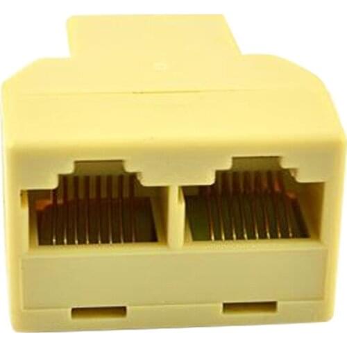 RJ 45 FEMALE to 1/2 FEMALE CONVERTER 8 P8C