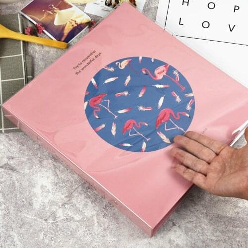 PA16 Creative paper hardboard cover DIY photo album sheets paste type covered Gallery Polaroid album gift lovers baby