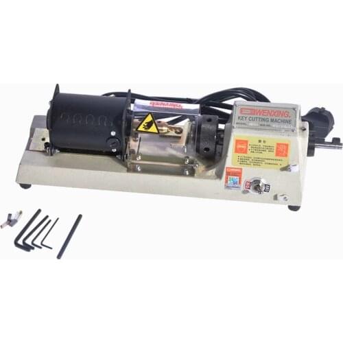 423A key cutting machine tube 220 V / 50 HZ locksmith key duplicating machine provides tools hollow plum key machine