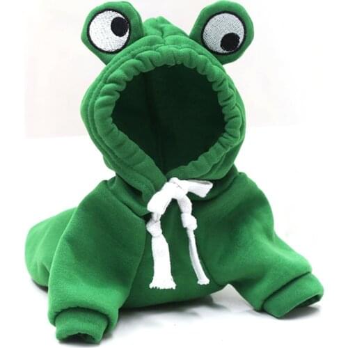 Cute Fruit Shape Dog Clothes Winter Warm Hoodies Pet Clothing for Small Dogs Bulldog Chihuahua Costume Jacket Puppy Cat Outfit