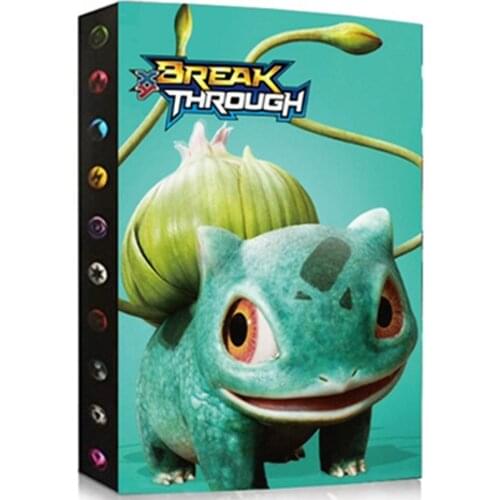 Newest Style 240Pcs Pokemon Cards Holder Album Book Cool Collections Folder Top Loaded List Toys