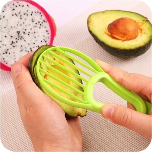 Avocado Slicer Shea Corer Butter Fruit Peeler Cutter Pulp Separator Peeler Splits Fruits Pits Scoop Plastic Knife Kitchen Tools