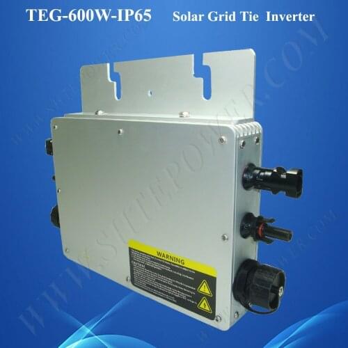 Parallel stacking 48v 230v 600w mppt on grid solar micro inverter with waterproof function for outdoor use