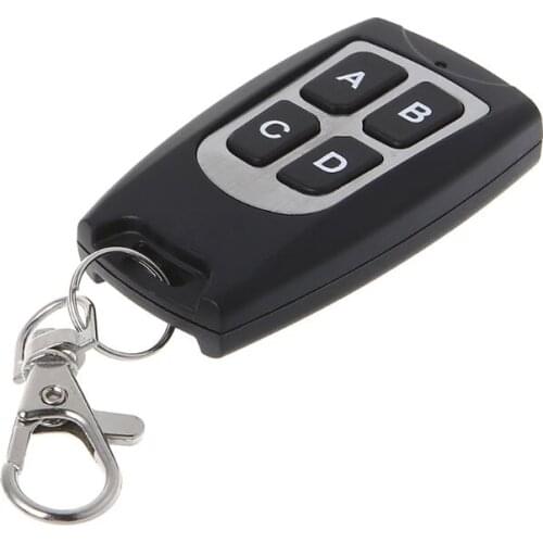 Remote Control Waterproof Four-button Smart Copy Controller Wireless Transmitter Garage Door Opener Switch 315MHz 433MHz B85B